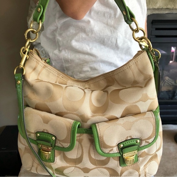 Coach Handbags - Coach Beige Women's Bag